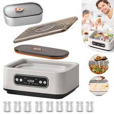 Image of Electric Yoghurt Maker - Multifunctional Yoghurt Machine W/9 x 100ml Jars Set