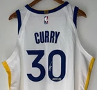 Stephen Curry Signed Warriors NBA Nike ADV Authentic Jersey Autograph USASM BAS