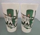 2 - VINTAGE Star Wars 1977 Coca-Cola Plastic Cups Koolee Limited Edition