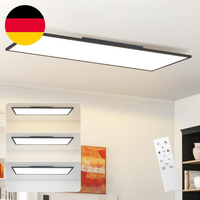 Zmh Led Panel Deckenleuchte 120X30Cm Dimmbar Flach Deckenlampe Lang Rechteckig D