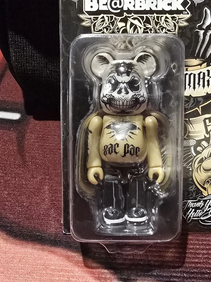 Juguete Medicom 100% Bearbrick Mr shirdere ZacPac Be@rbrick. Precintado Foto 2 de 3