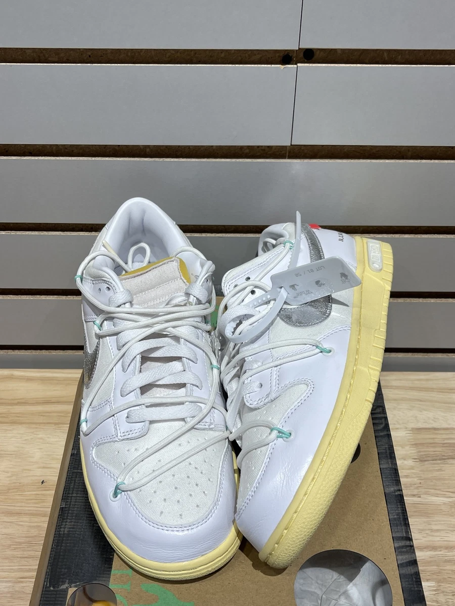 Nike Off-White x Dunk Low Lot 01 of 50 for sale | eBay