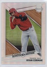 2022 Panini Elite Extra Edition Optic Holo Prizm Ryan Cermak #71 0c2