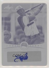 2013 Leaf Power Showcase Printing Plate Magenta 1/1 Johnny Sims Auto 0x1