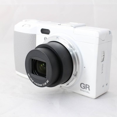 Ricoh GR Digital IV White Edition Compact Camera 1 Shot New