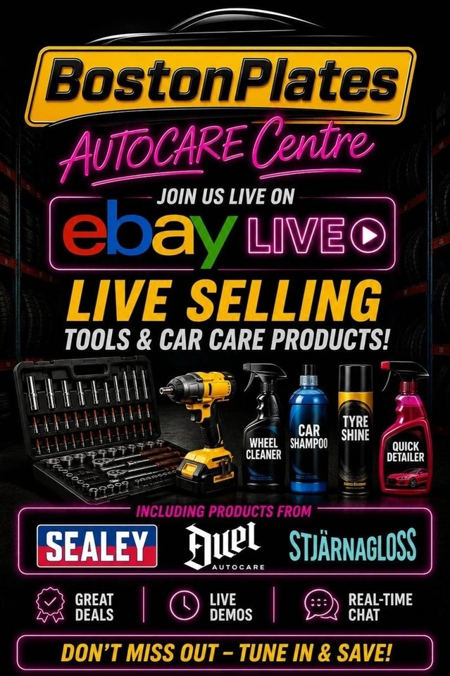 HUGE EVENT, MASSIVE DEALS. inc Auctions on Tools, Car Care and More