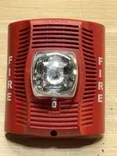 Spectra System Sensor SPSR Wall Speaker Strobe RED/JUA2621