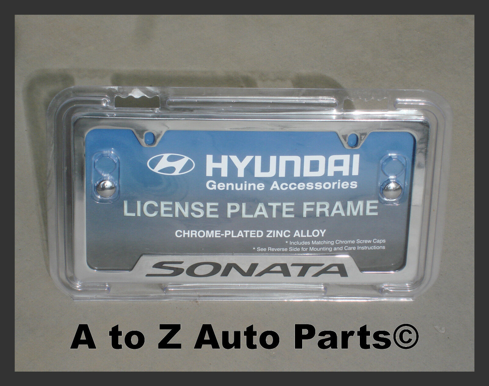 HYUNDAI Genuine 00400-M6000 License Frame 