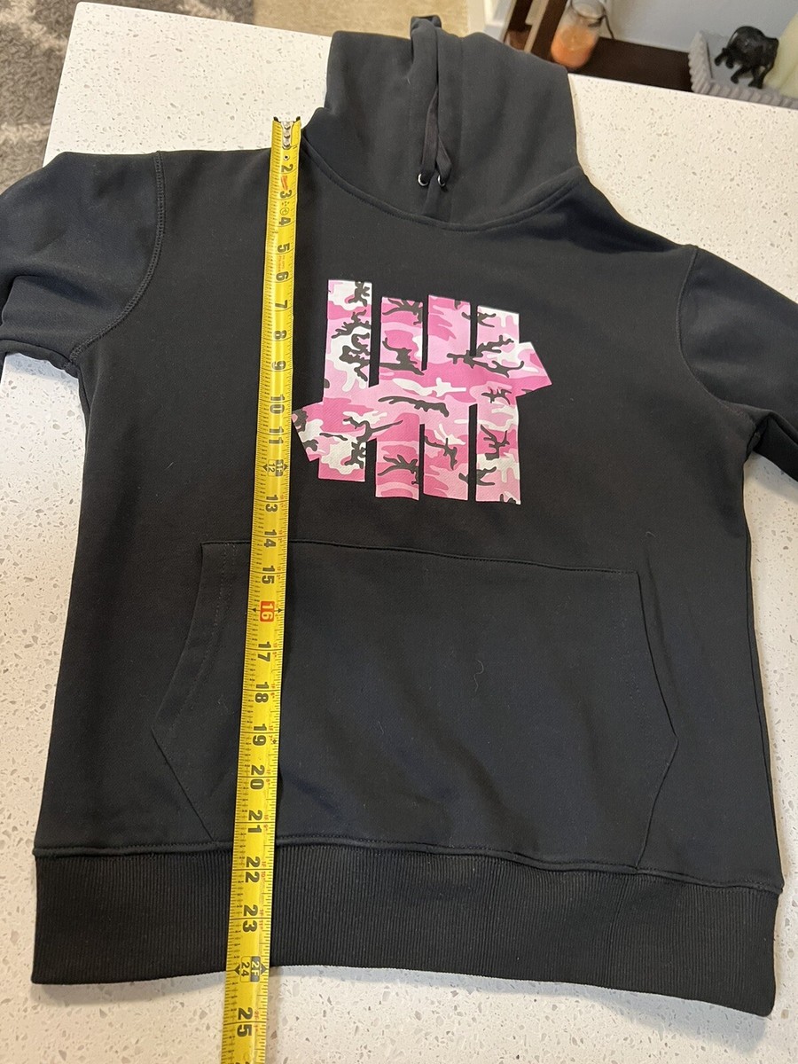 Anti Social Social Club x Undefeated Camo Hoodie 'Black Size M