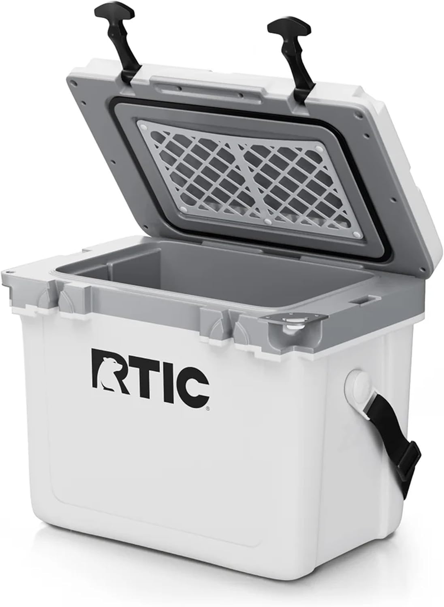 Ultra-Light 22 Quart Hard Cooler Insulated Portable Ice Chest Box