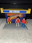 VINTAGE 1988 PLAYMOBIL Bus Station