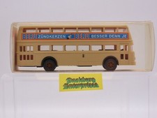 Wiking 720/129 Büssing D2U Doppeldecker Bus Beru creme in OVP 1:87 188159