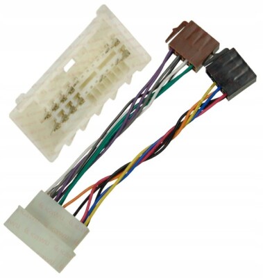Auto Radio Adapterkabel Iso kabel passend für Kia Rio II 07/2005 - 2011