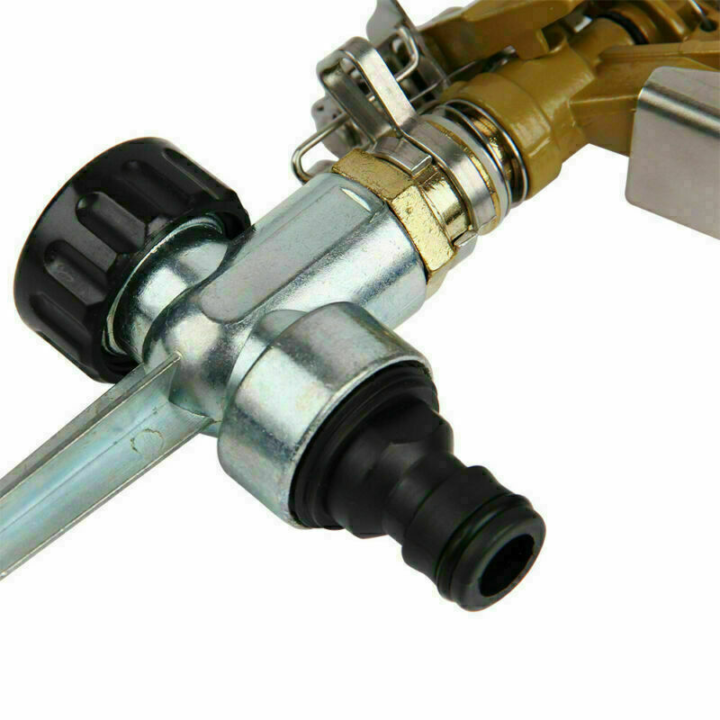 2x Rasensprenger Metall Impulsregner Kreisregner Rasen Garten Sprenger