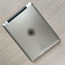 Original Back Cover Rear Housing 64GB For iPad 2 2nd Gen 3G  WiFi A1396 Silver