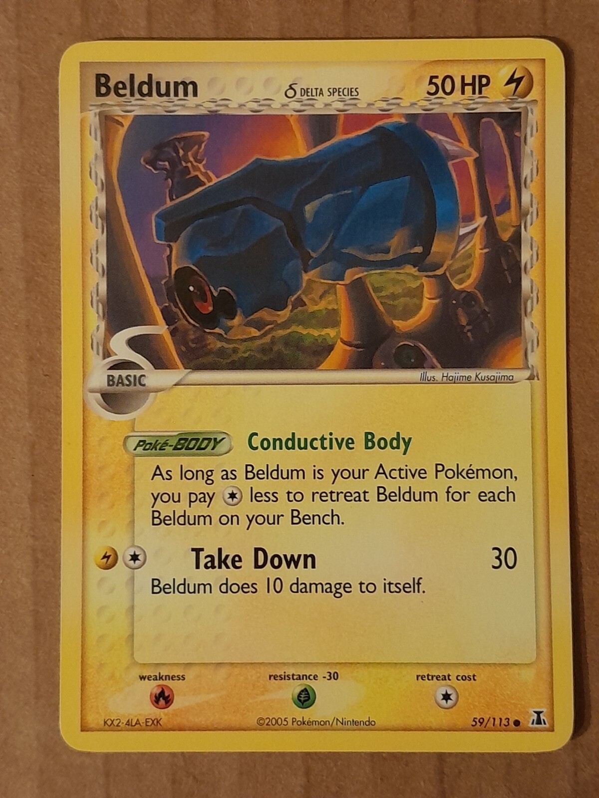 Beldum 59/113 Ex Delta Species NM-Mt See Pictures