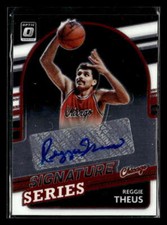 2021-22 Donruss Optic Reggie Theus Signature Series Auto Autograph Bulls U5859