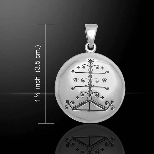 VOODOO WARRIOR LOA, GOU FERAY pendant in sterling silver by Peter Stone eBay