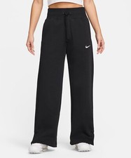Nike NSW Phoenix Fleece High Waist Wide Leg Womens Sweatpants  Asian Size