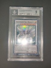 Yu-Gi-Oh ascension sky dragon BGS 9 ycsw PSA 9 MINT