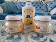 Burt's Bees Baby Multipurpose Ointment 7.5 oz  Dusing Powder Talc Free 4.5 Oz