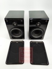 2 NHT SB2 2-way 8 Ohm 6.5" Bookshelf Stereo Speakers Black Laquer Finish