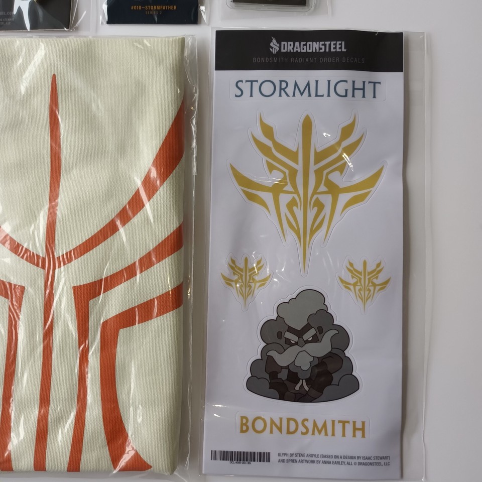 Words of Radiance BONDSMITH Radiant Pack! Dragonsteel Swag Brandon