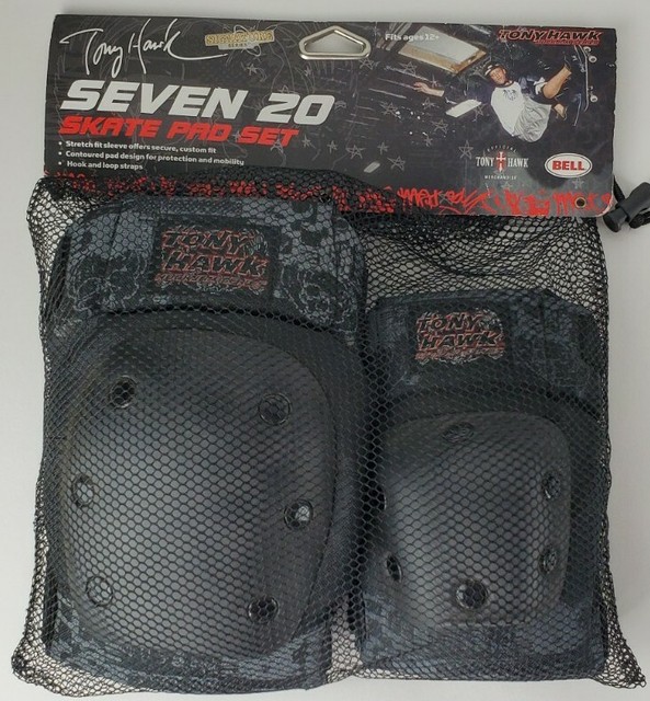 Tony Hawk Seven 20 Skate Pad Set Knee & Elbow