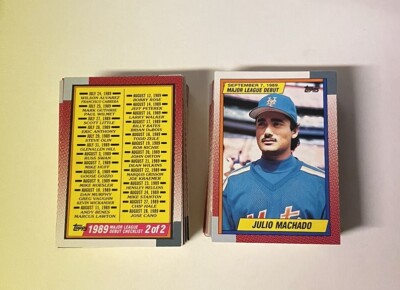 1989 Topps Major League Debut Singles You Pick