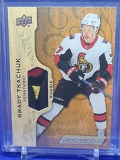 2018 2019 Upper Deck Engrained Rookie Material Brady Tkachuk  / 15 Ottawa...