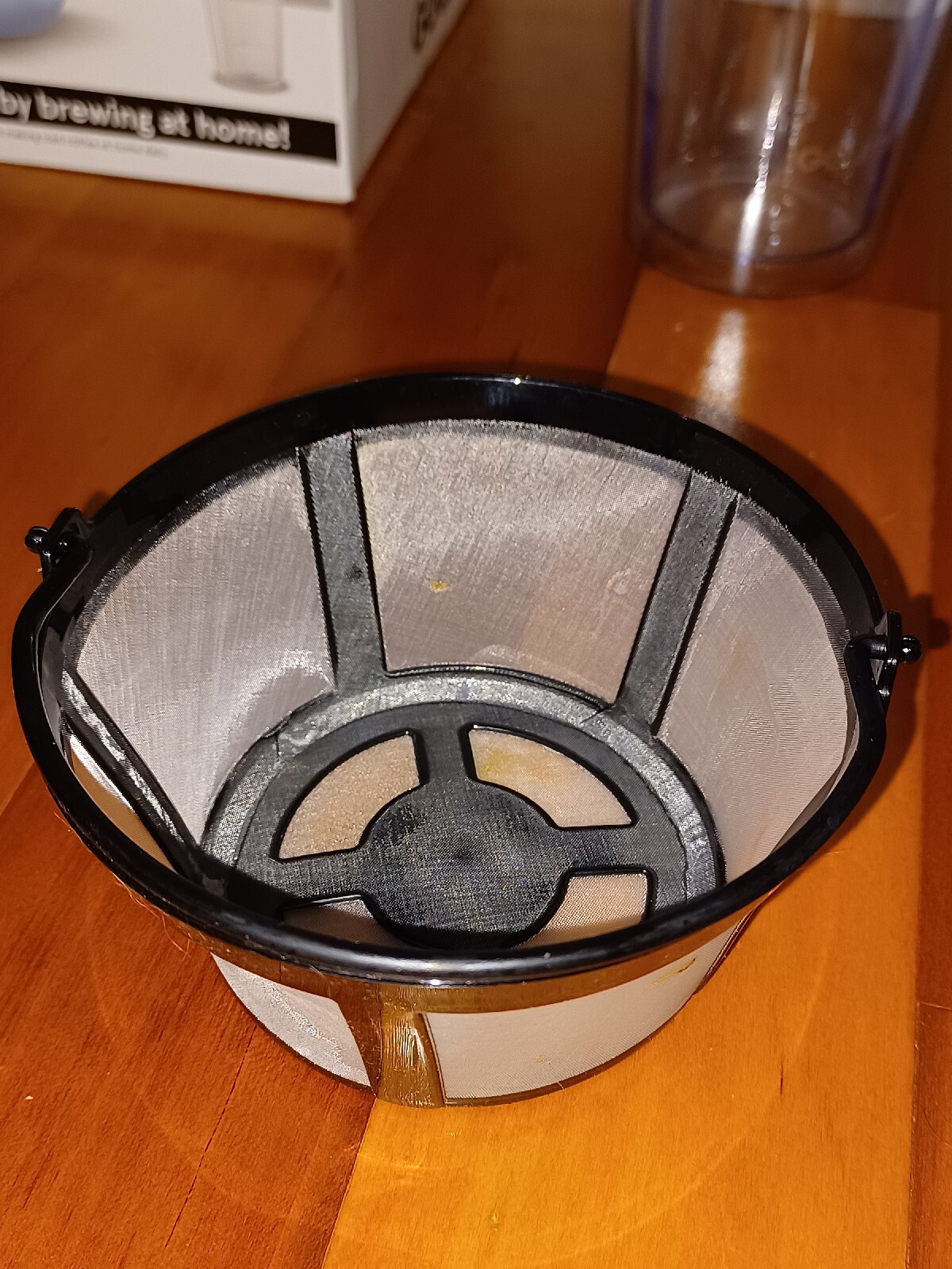 🌸 Gourmia Iced Coffee Maker w/ 25 fl oz. Reusable Tumbler Straw Filter