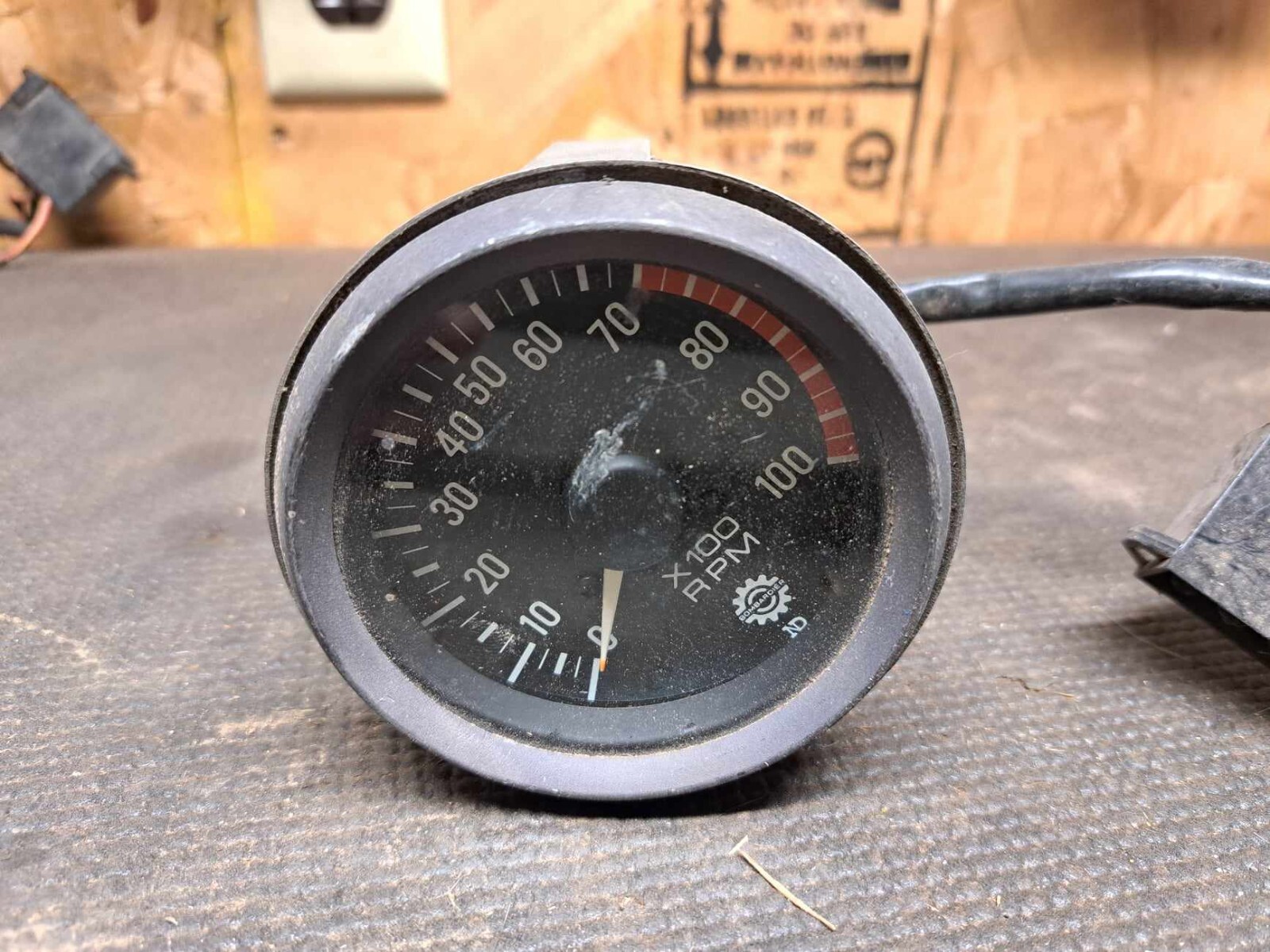 Vintage SkiDoo Snowmobile Tachometer X100 RPM 0569002250 eBay