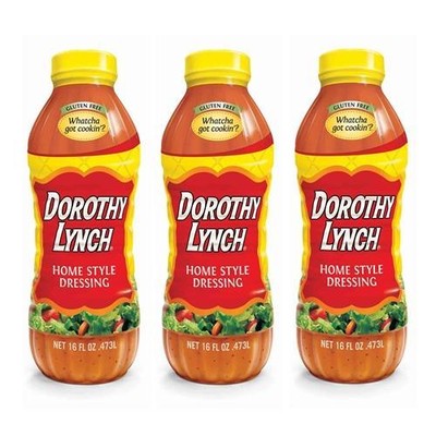 Lot Of Three 3 16 Oz Bottles Dorothy Lynch Home Style