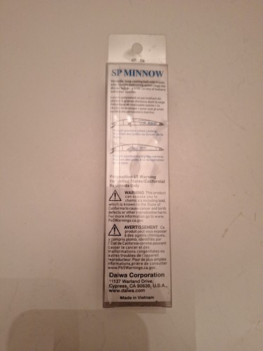 1 Daiwa SP Minnow CHROME DSPM15F47 1 1/9oz. Floating - Picture 3 of 4