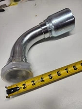 Parker 13977-32-32 2" 90 Degree Elbow Female JIC 37° x Crimp Hydraulic Hose NeW