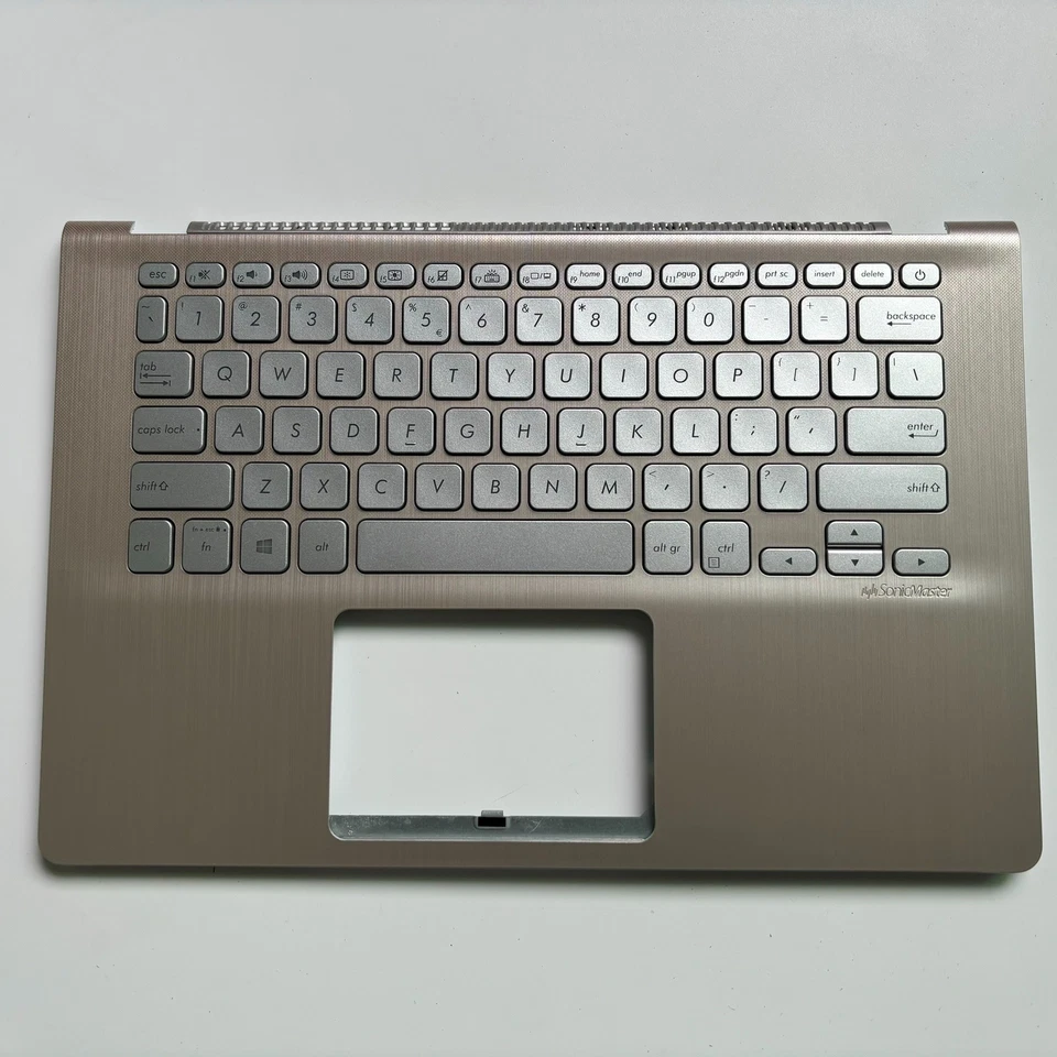 FOR ASUS X430 X430FA X430UA Gold Laptop C Shell Palmrest Backlit Keyboard - Image 2 of 4