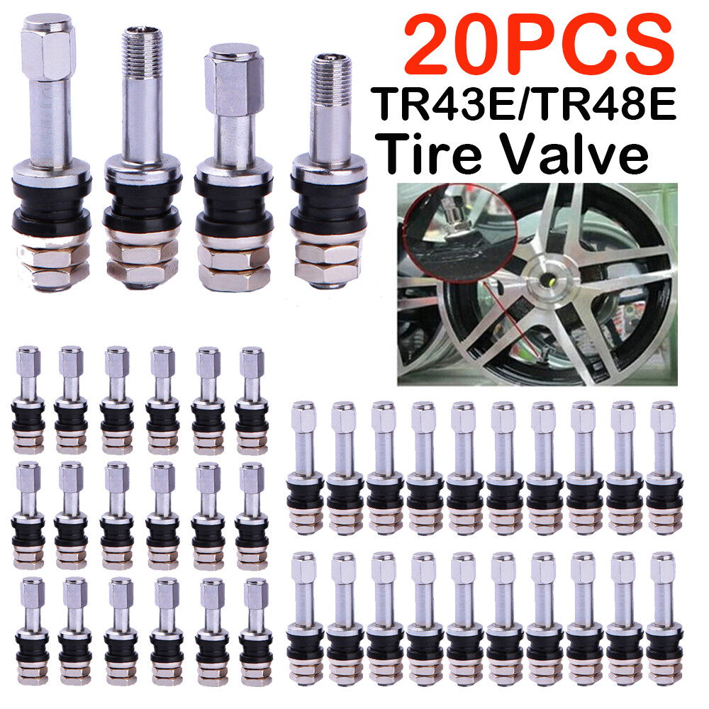 20/40x Stainless Steel Wheel Tire Valve Stems Hight Pressure Bolt in