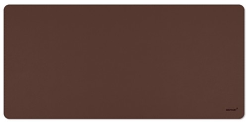 Leather Desk Mouse Pad with Stitched Edges & Non-Slip PU Mat - Various Size - Picture 10 of 20