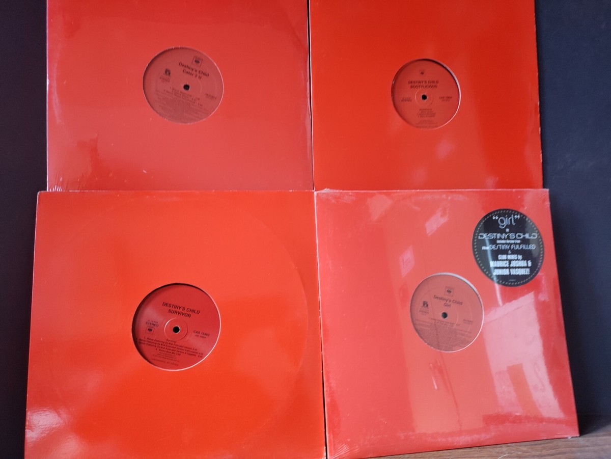 DESTINY'S CHILD: LOT OF 4 VINYL 12