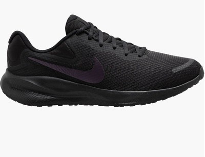 Men s Running Shoe (Nike Revolution 7 Road) - Black/ Off Noir - Size 10.5 M