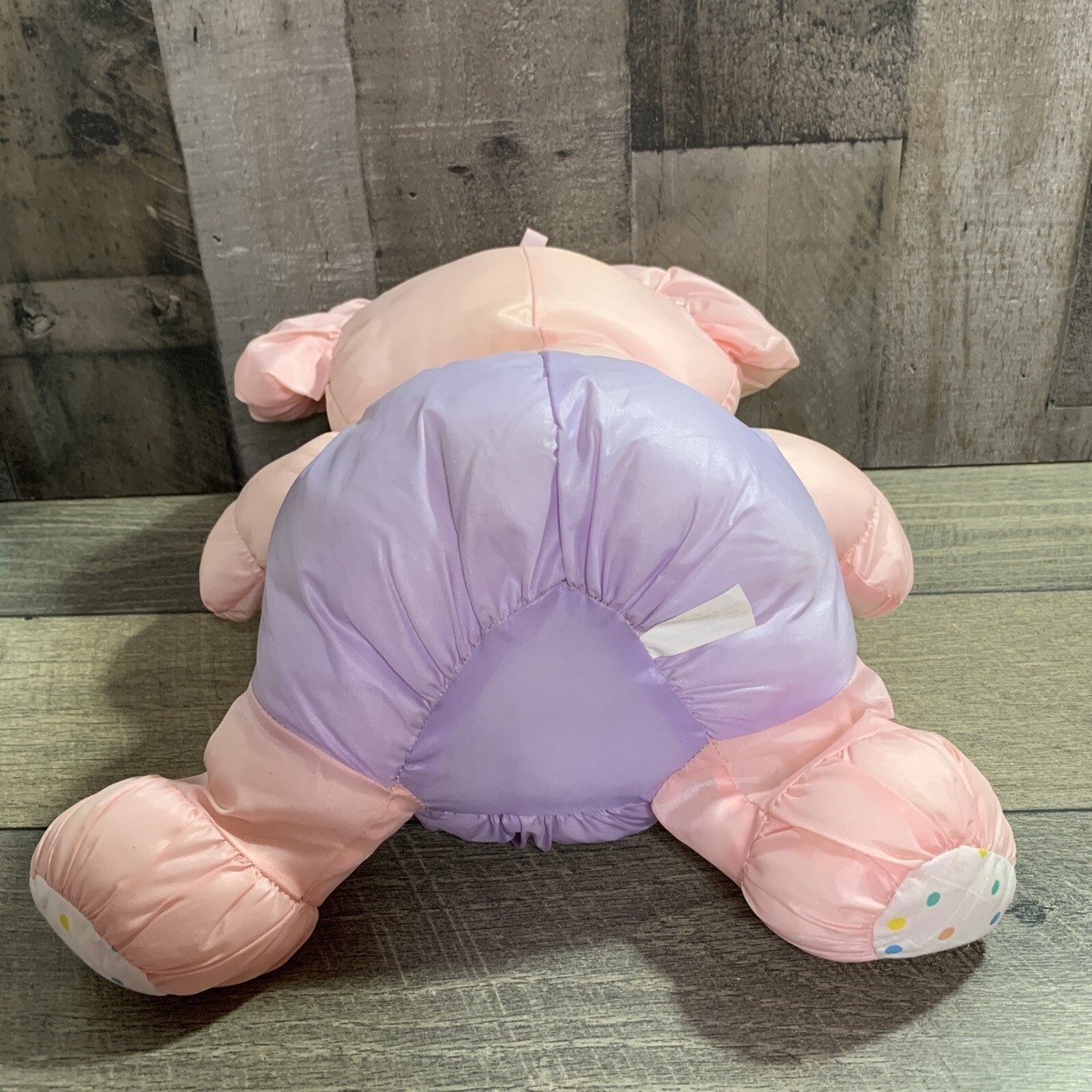 Peluche Auchan Puffalump Style éléphant – Doudou Tout Doux 33 Cm – Occasion Bon état