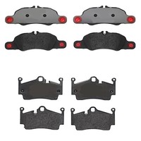 Set BeläGe Schuhe BremsbeläGe Vorne Und Hinten FüR Porsche Cayman (982)