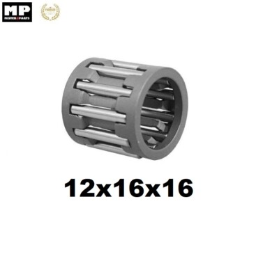 Cage à Aiguilles (axe De Piston) Pour AM6, Derbi, Peugeot - Dimensions 12x15x15 Mm, Qualité Premium