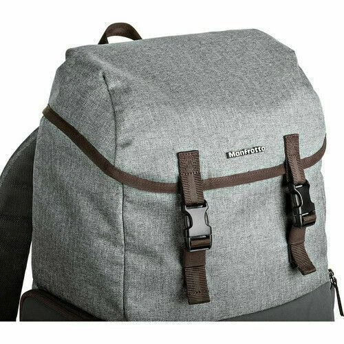 Manfrotto Camera Bag Backpack Windsor Explorer and Laptop for DSLR (Gray) new - Image 2 of 4