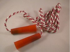 JUMP ROPE 84" WITH PLASTIC HANDLES Lot Of 24 RETAIL 5.99 ONLY .90 Cents Each
