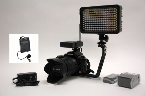 Pro XC15 4K 12 WLM XC video light F570 wireless lavalier mic Canon XC10 XC10e - Picture 1 of 12