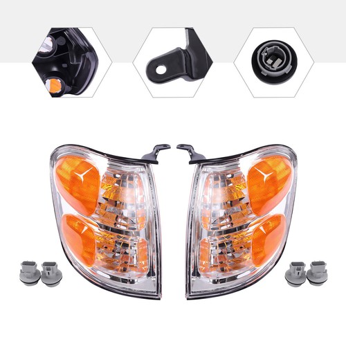 Pair Left+Right Side Turn Signal Lights For?Toyota Tundra Sequoia 2001-2004 US - Bild 7 von 19