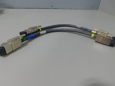 Lot of 2x Cisco 37-1122-01 CAB-SPWR-30CM Stack Power Cables
