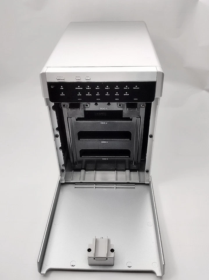 Sans Digital MobileSTOR MS4UT+ 4 Bay USB 3.0 RAID 5 Tower - No Power Adapter - Image 2 of 4