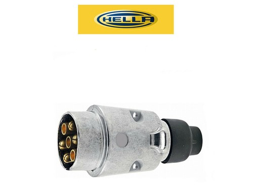 CLAVIJA ENCHUFE MACHO 7 POLOS PINES PIÑA CARAVANA REMOLQUE CARRO COCHE | eBay